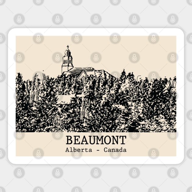 Beaumont - Alberta Magnet by Lakeric